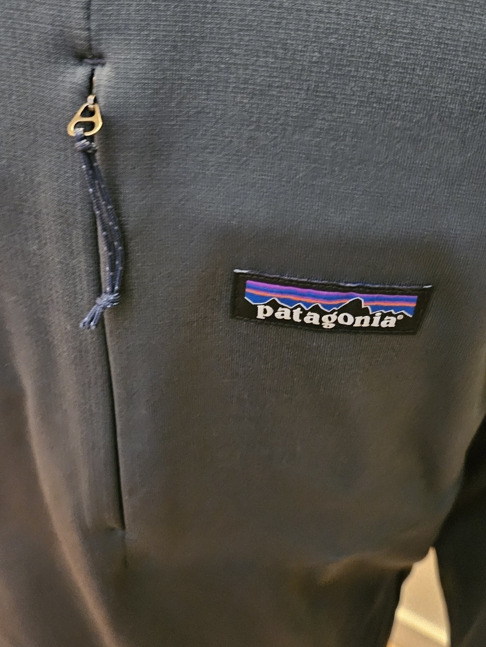 Brand New W Tags Patagonia R1 Thermal Crewneck Men's S/ Wmn's M Smolder Blue - Picture 2 of 5